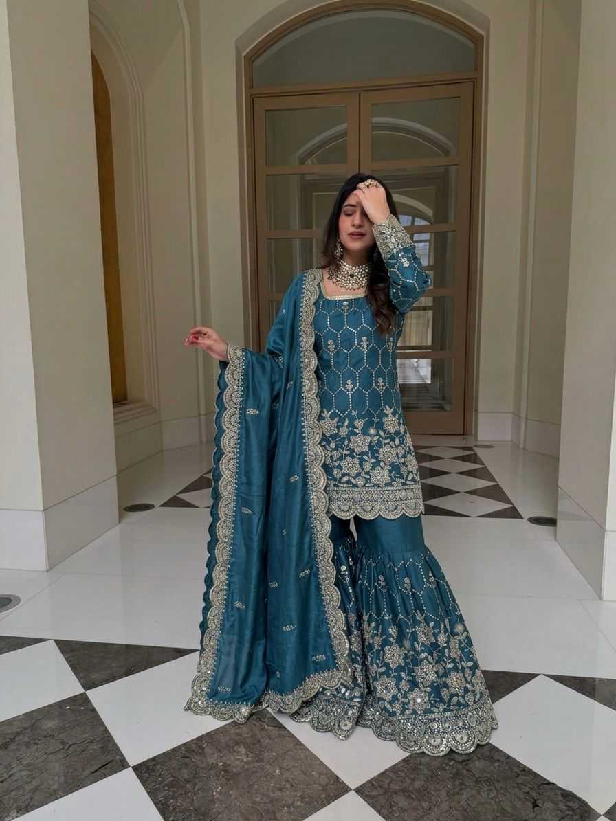 Pure Silk Cotton Suit