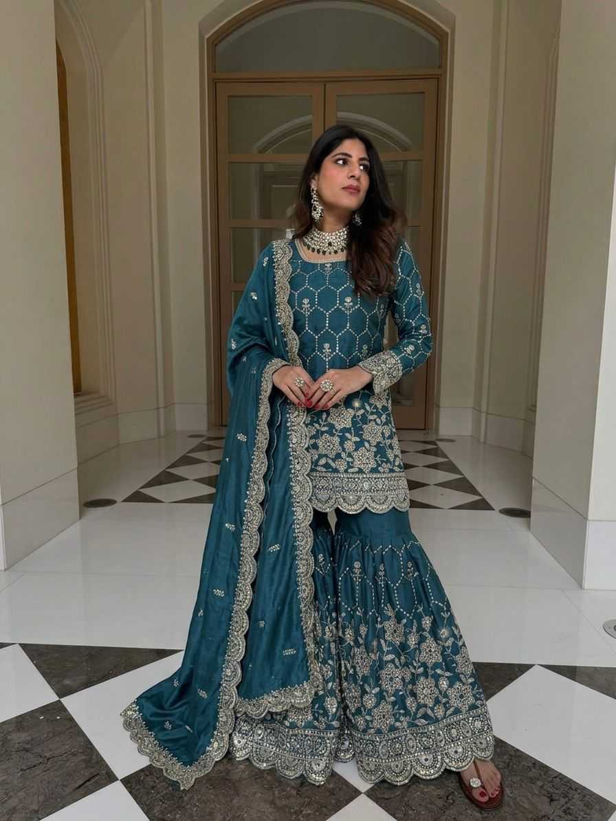Pure Silk Cotton Suit