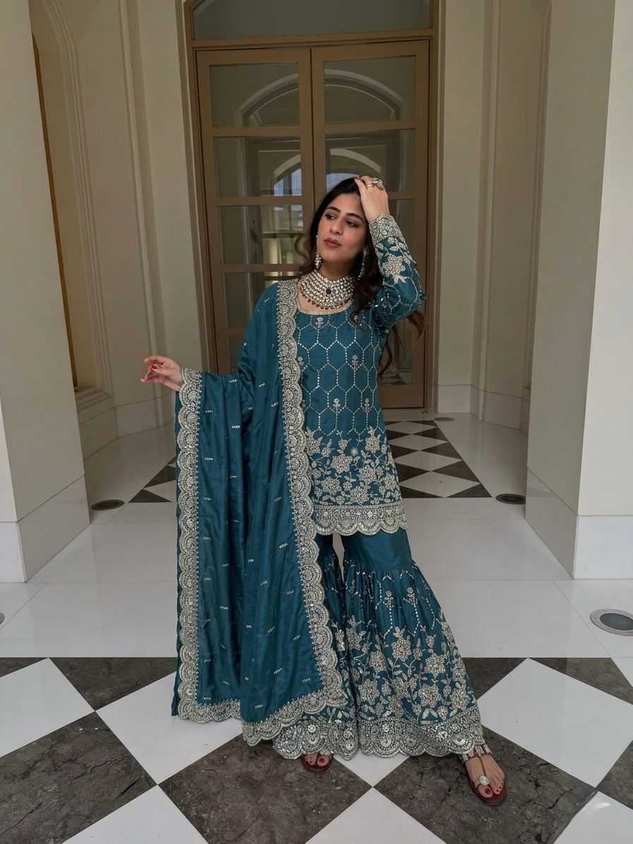 Pure Silk Cotton Suit
