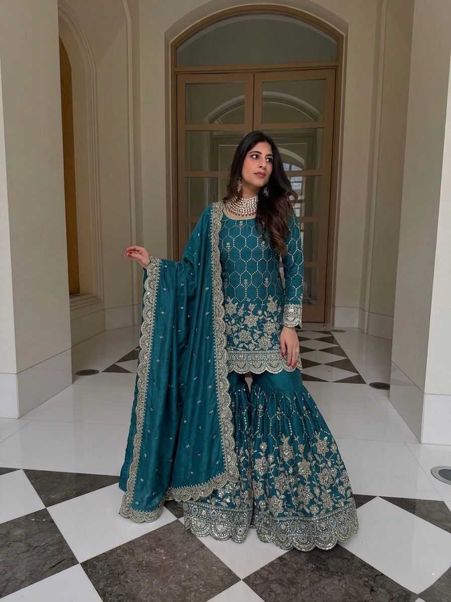 Pure Silk Cotton Suit