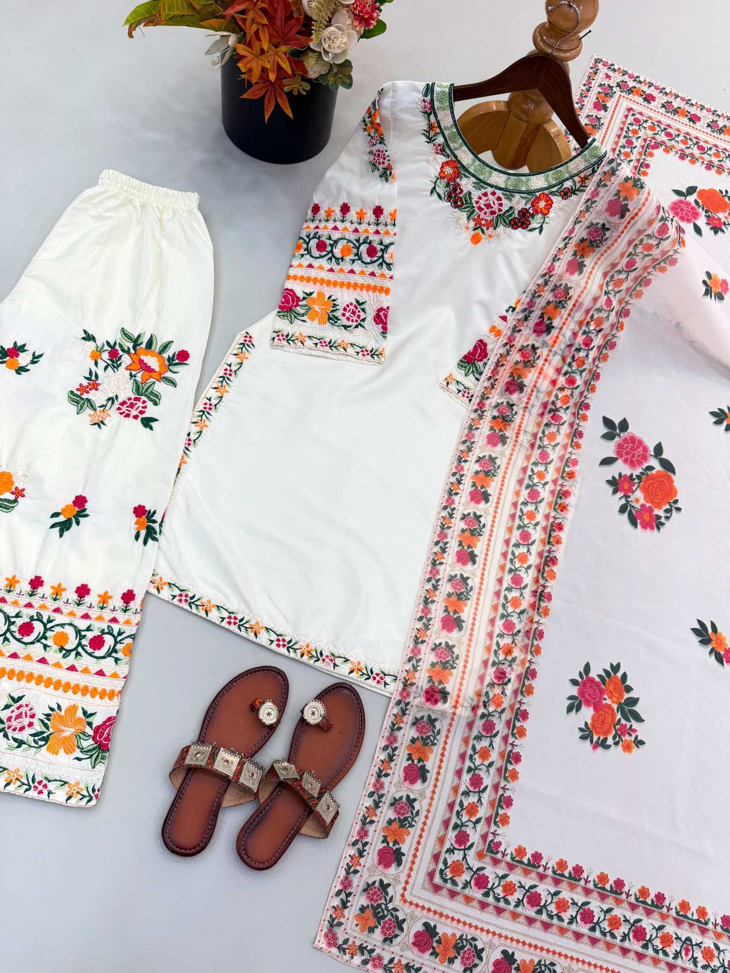 Embroidery Suit