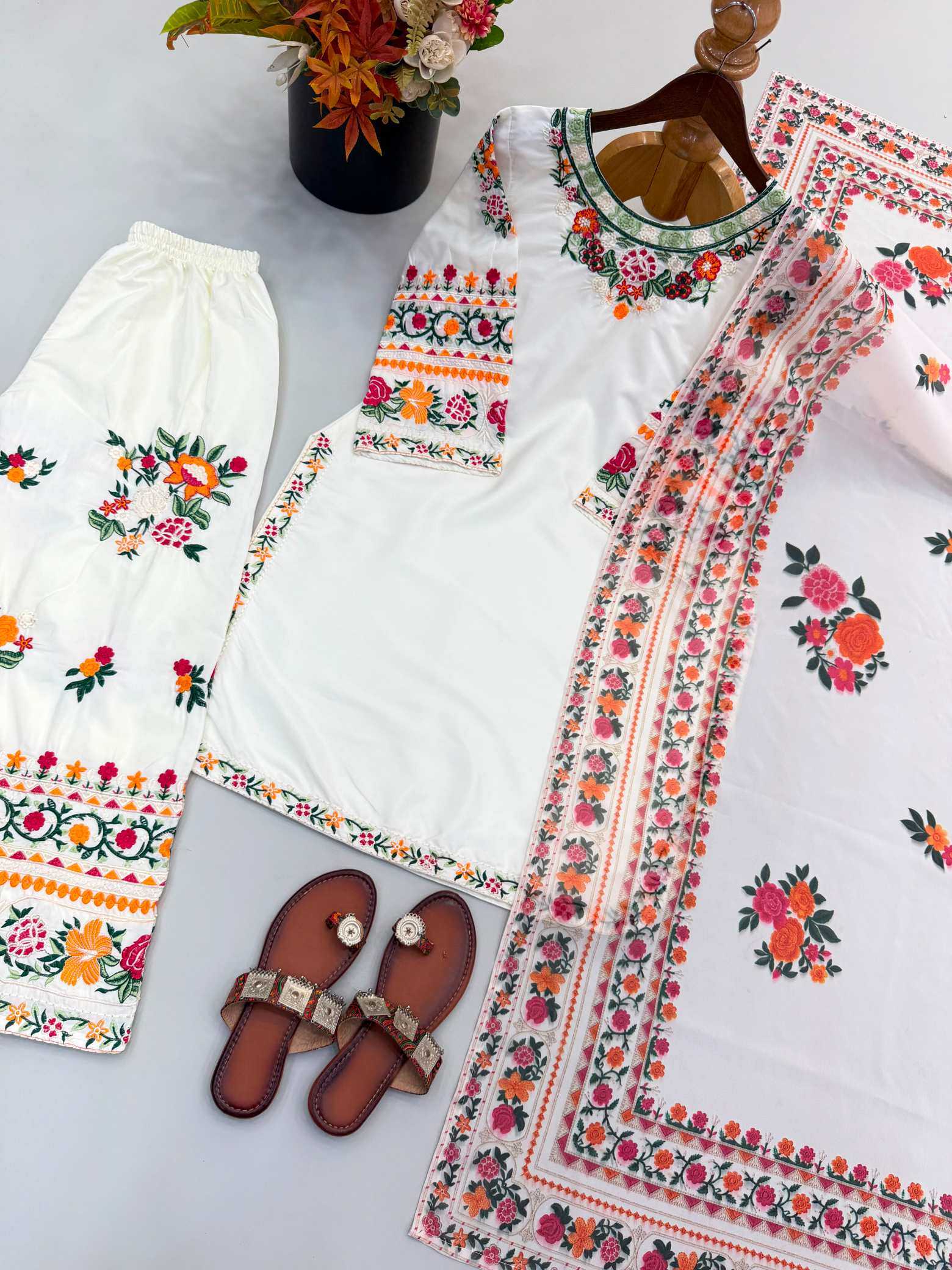 Embroidery Suit