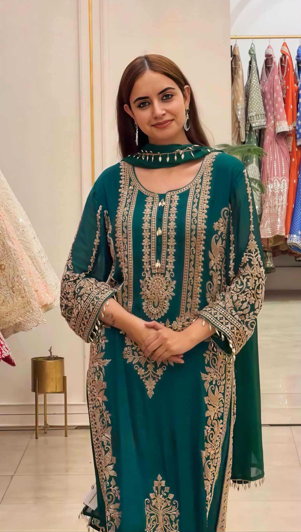 Embroidery Suit