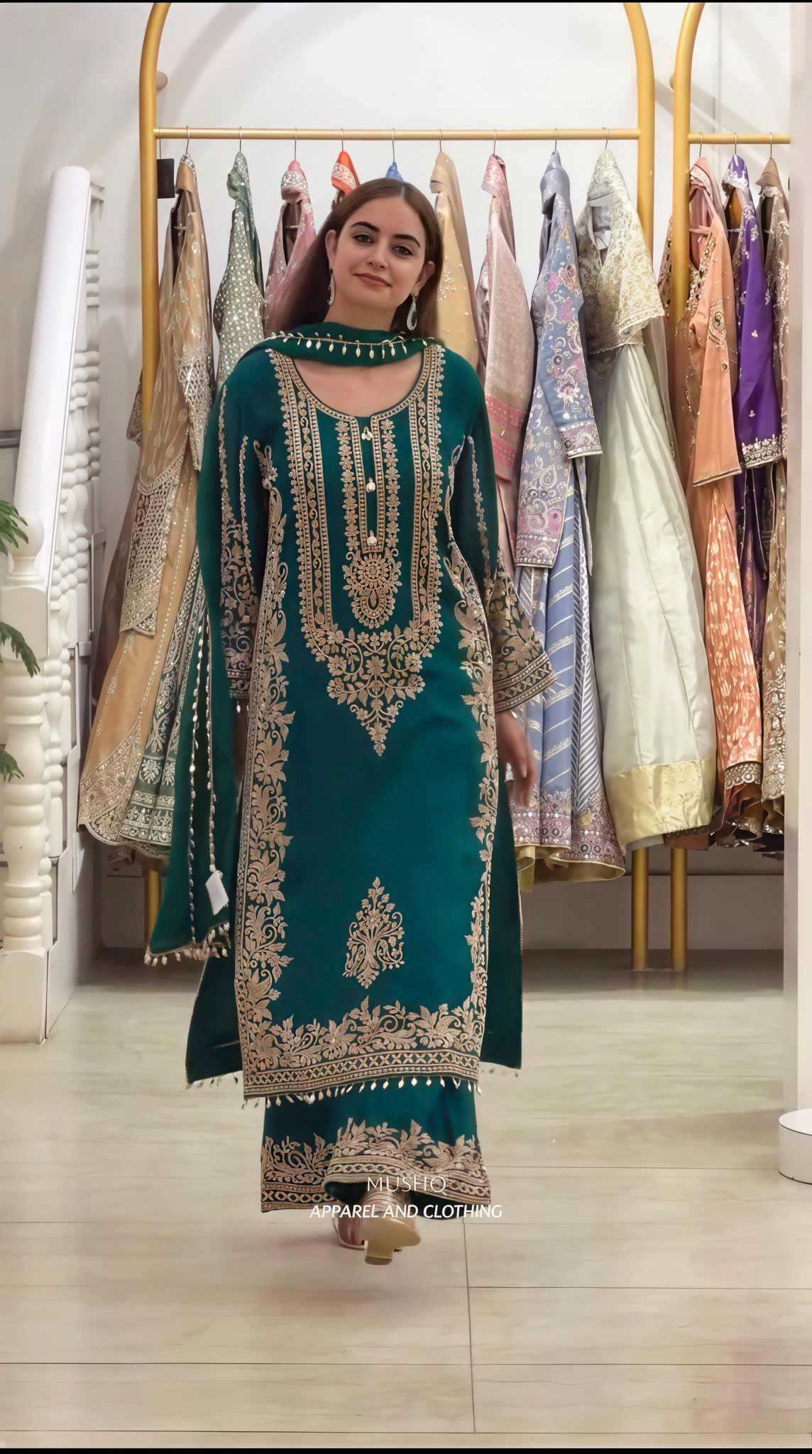 Embroidery Suit