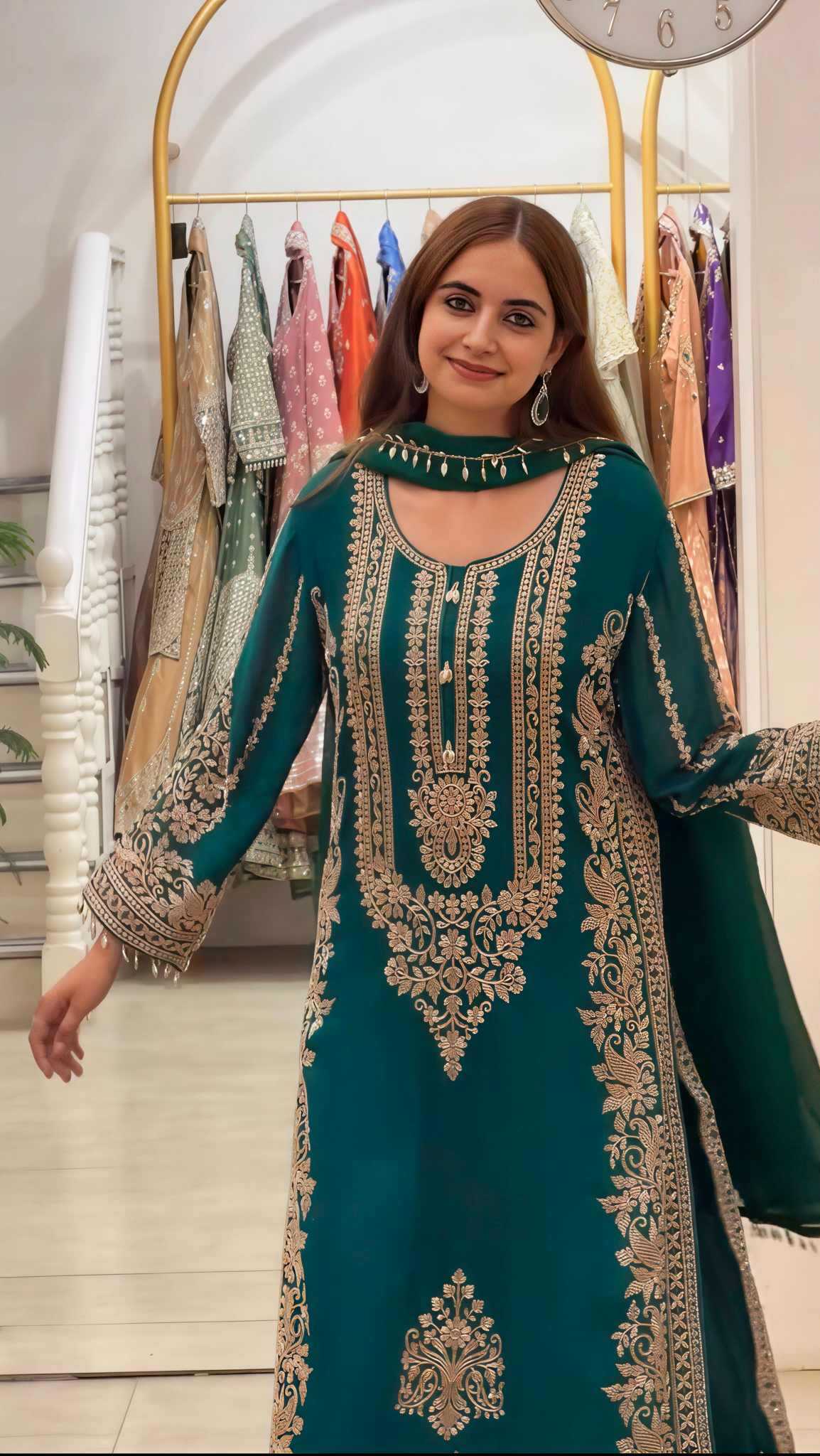 Embroidery Suit