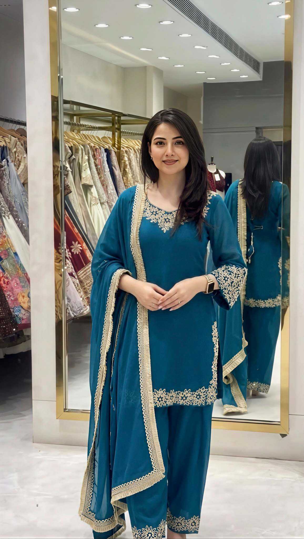 Embroidery Suit