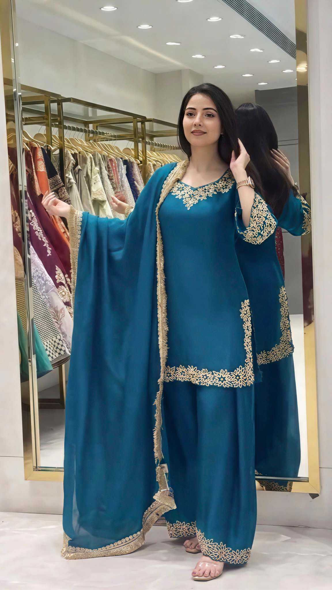 Embroidery Suit