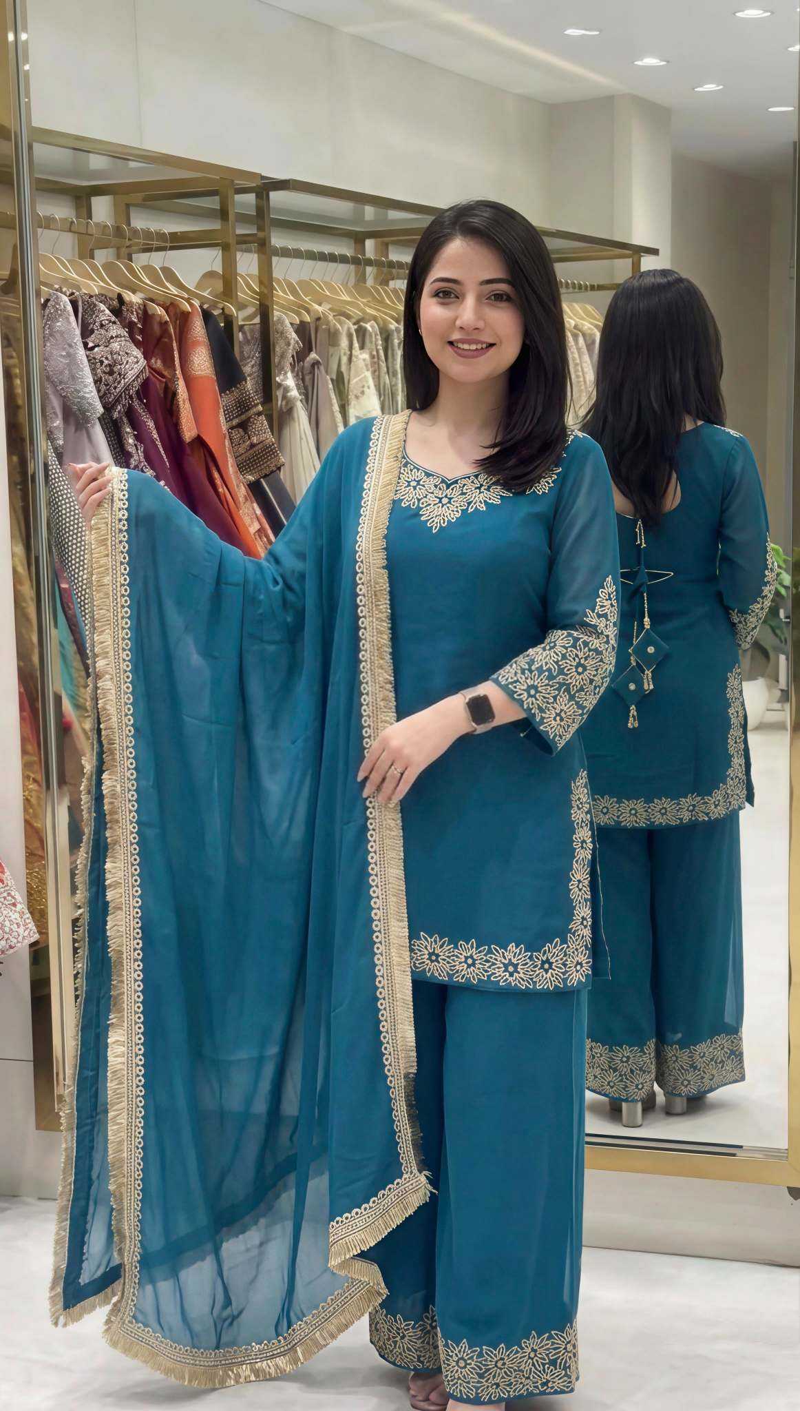 Embroidery Suit