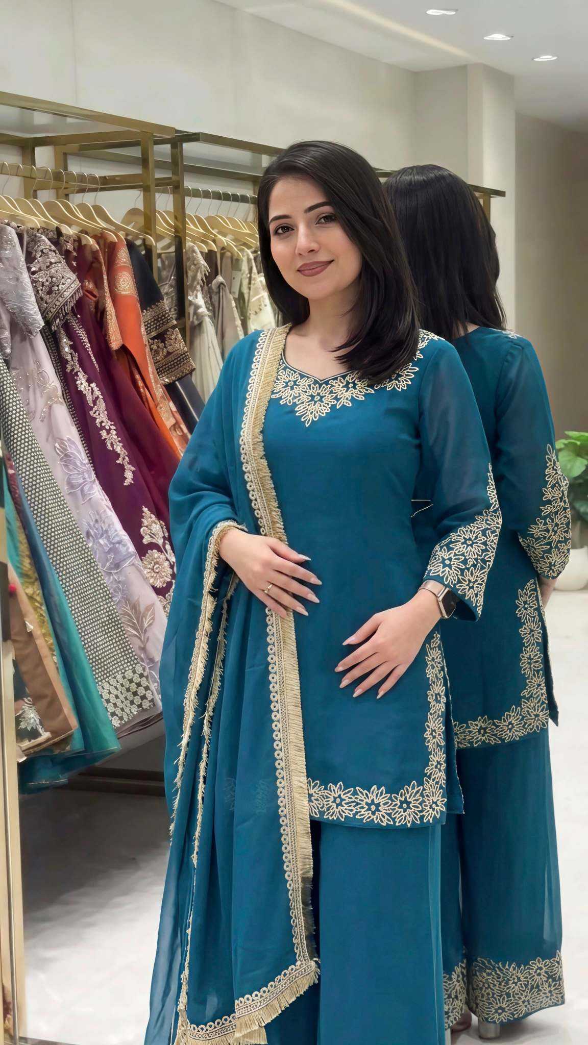 Embroidery Suit