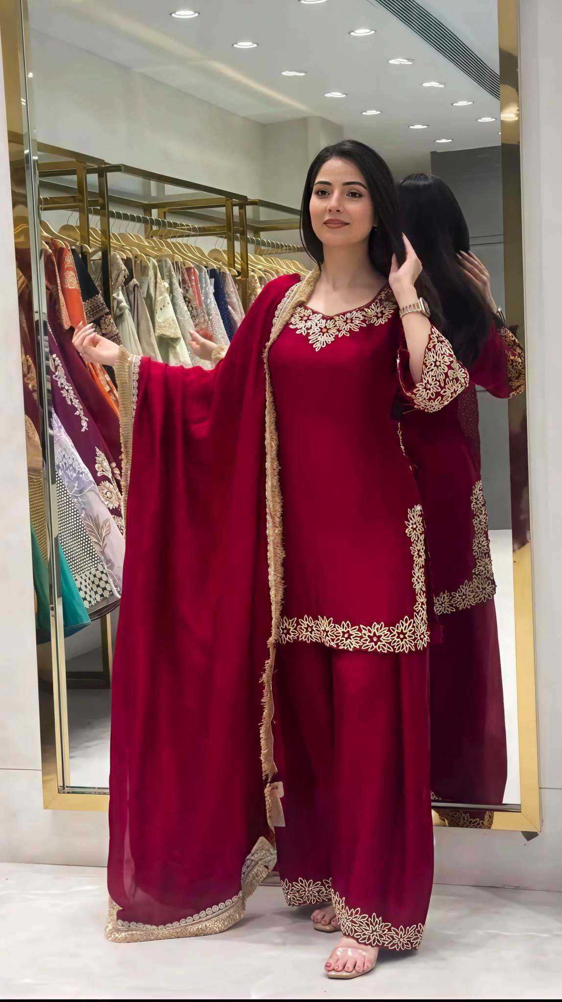 Embroidery Suit