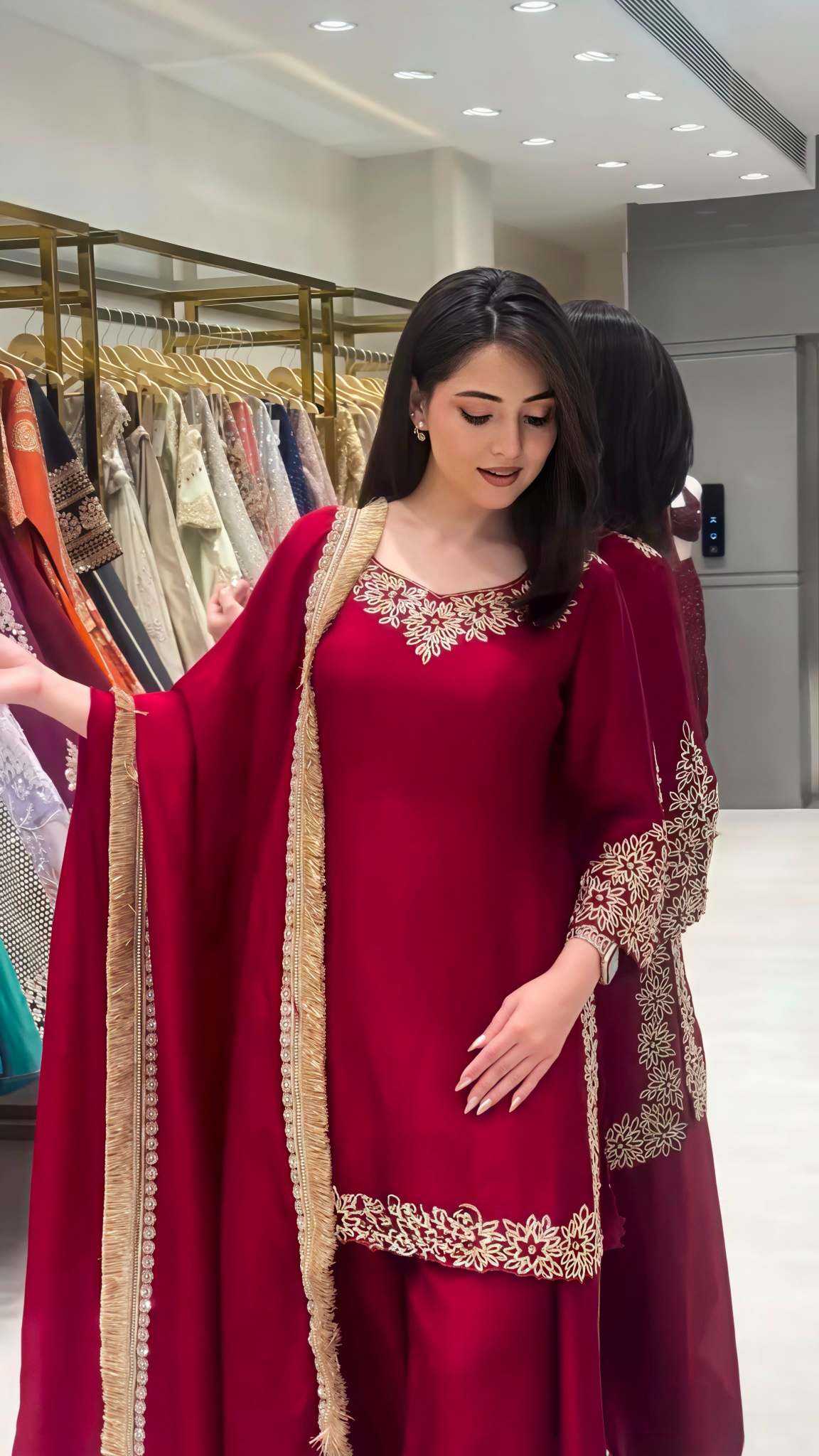 Embroidery Suit