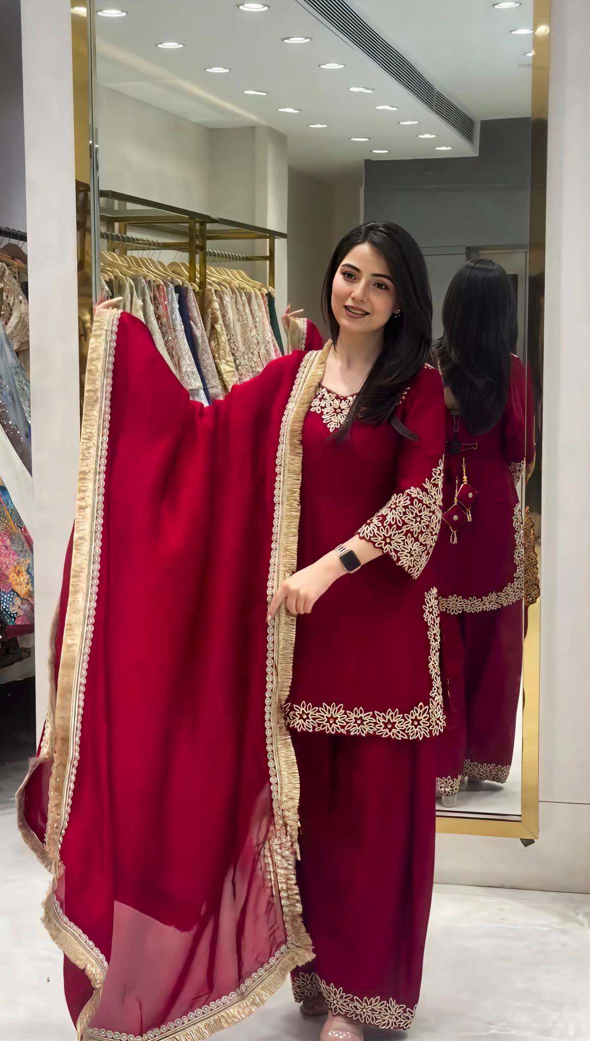 Embroidery Suit