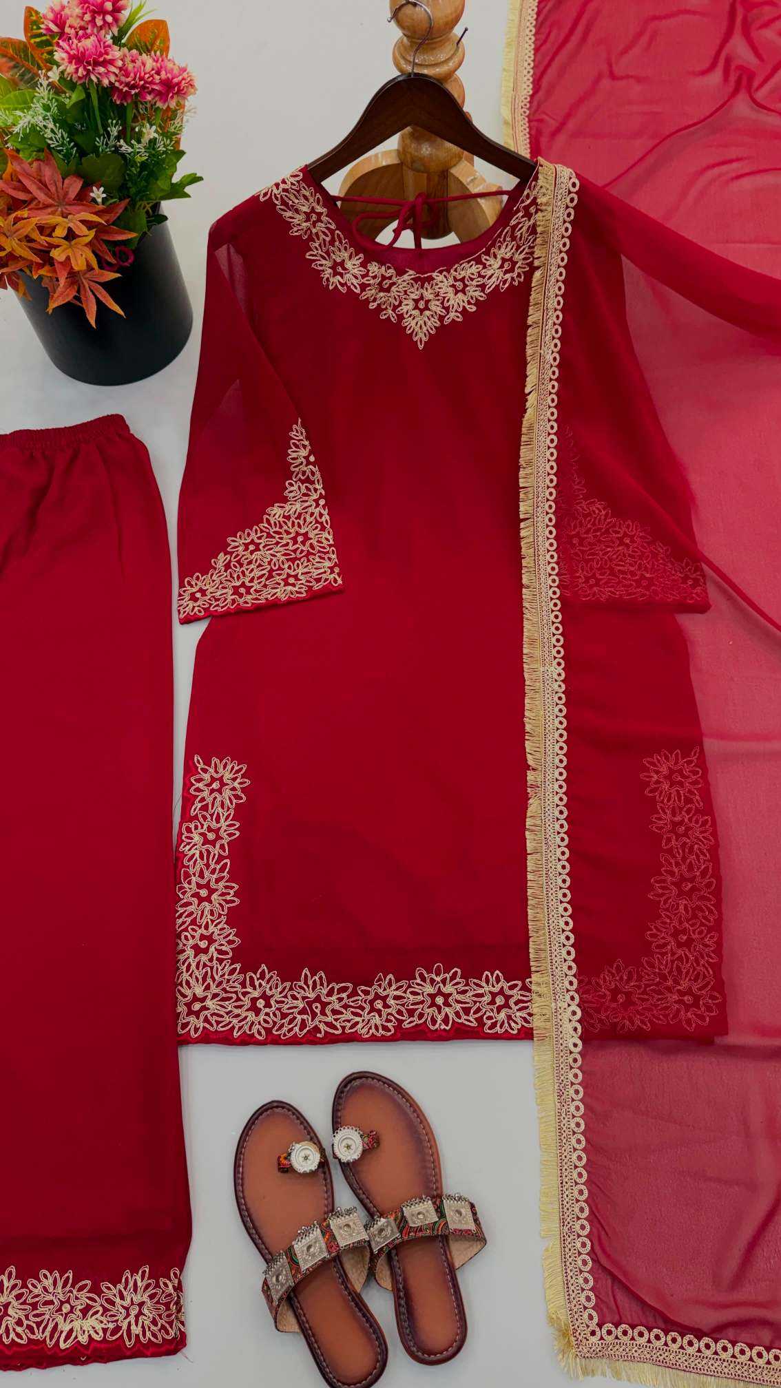 Embroidery Suit