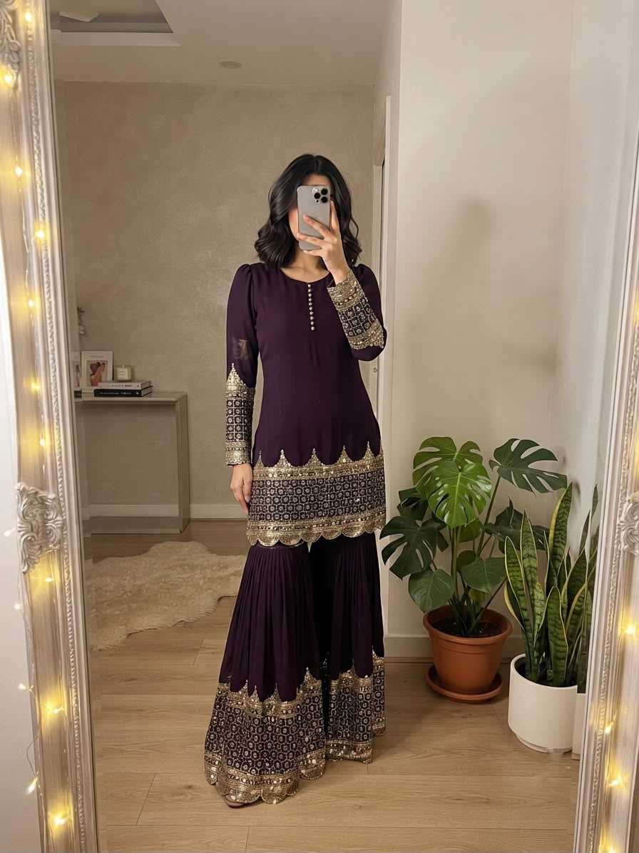 Sharara Salwar Suit