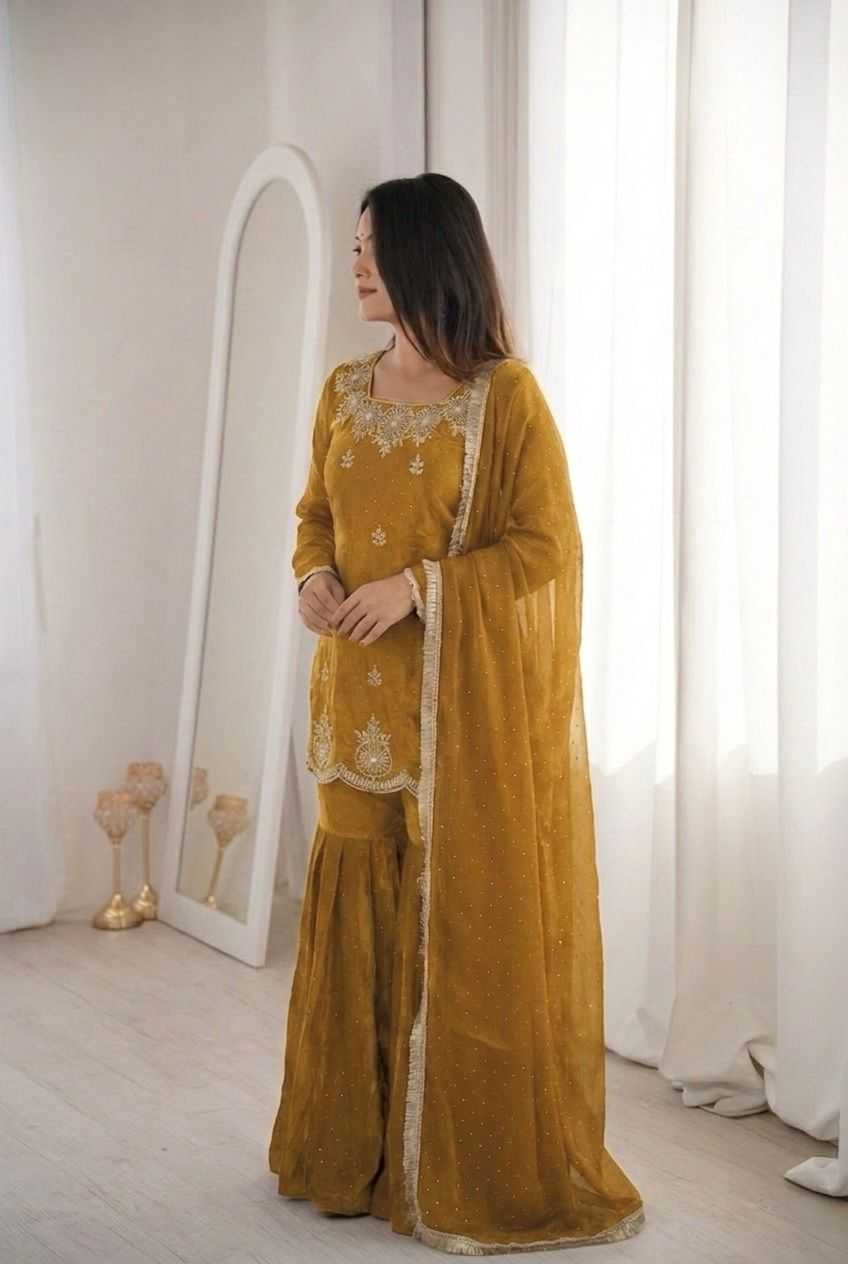 Silk Embroidery Suit