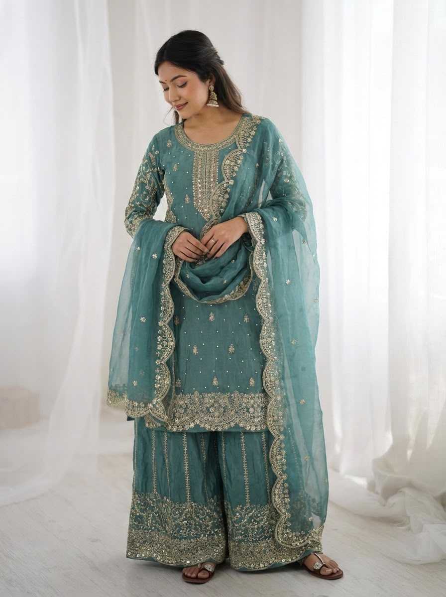 Fendy Embroidery Suit