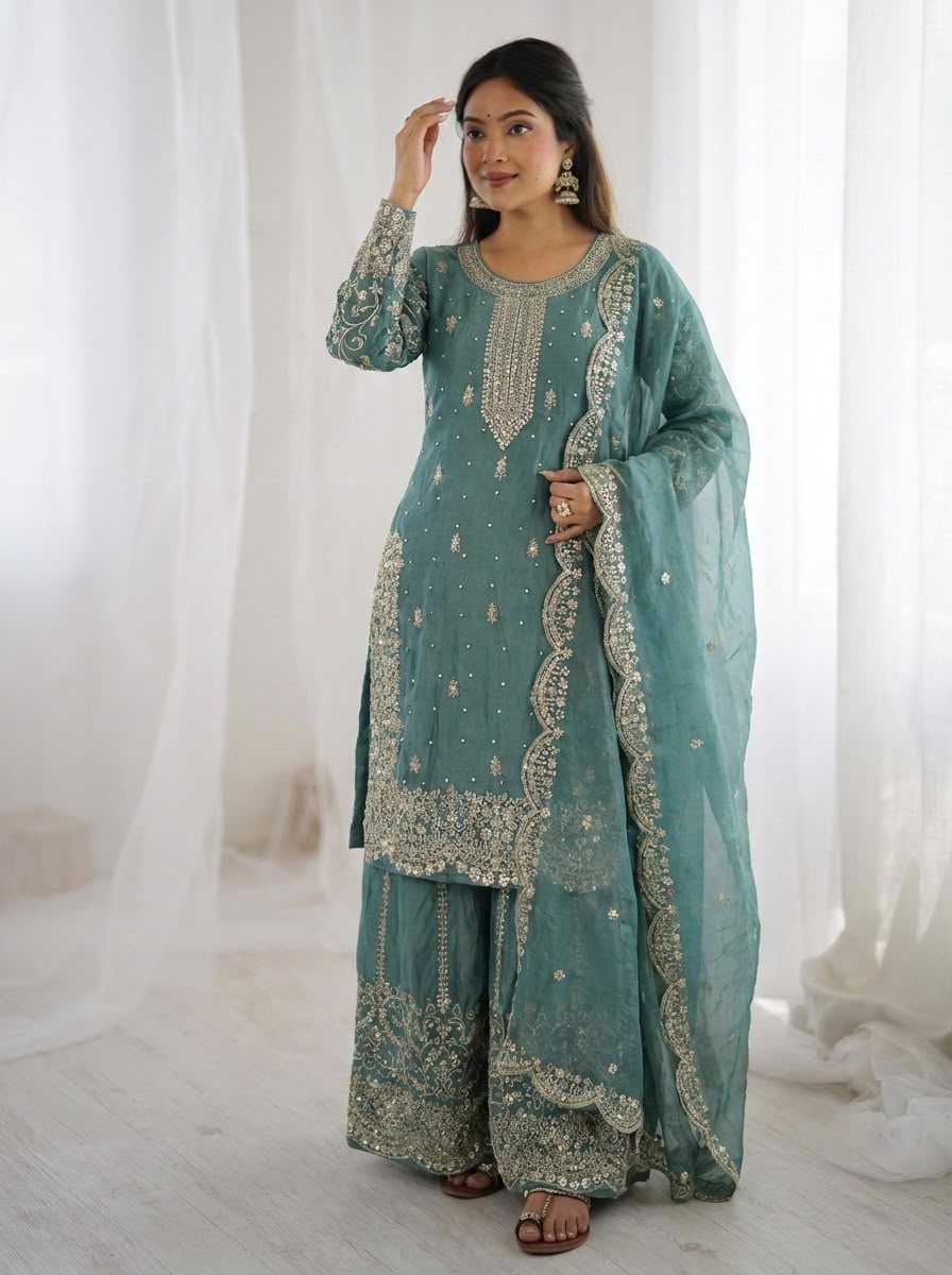Fendy Embroidery Suit