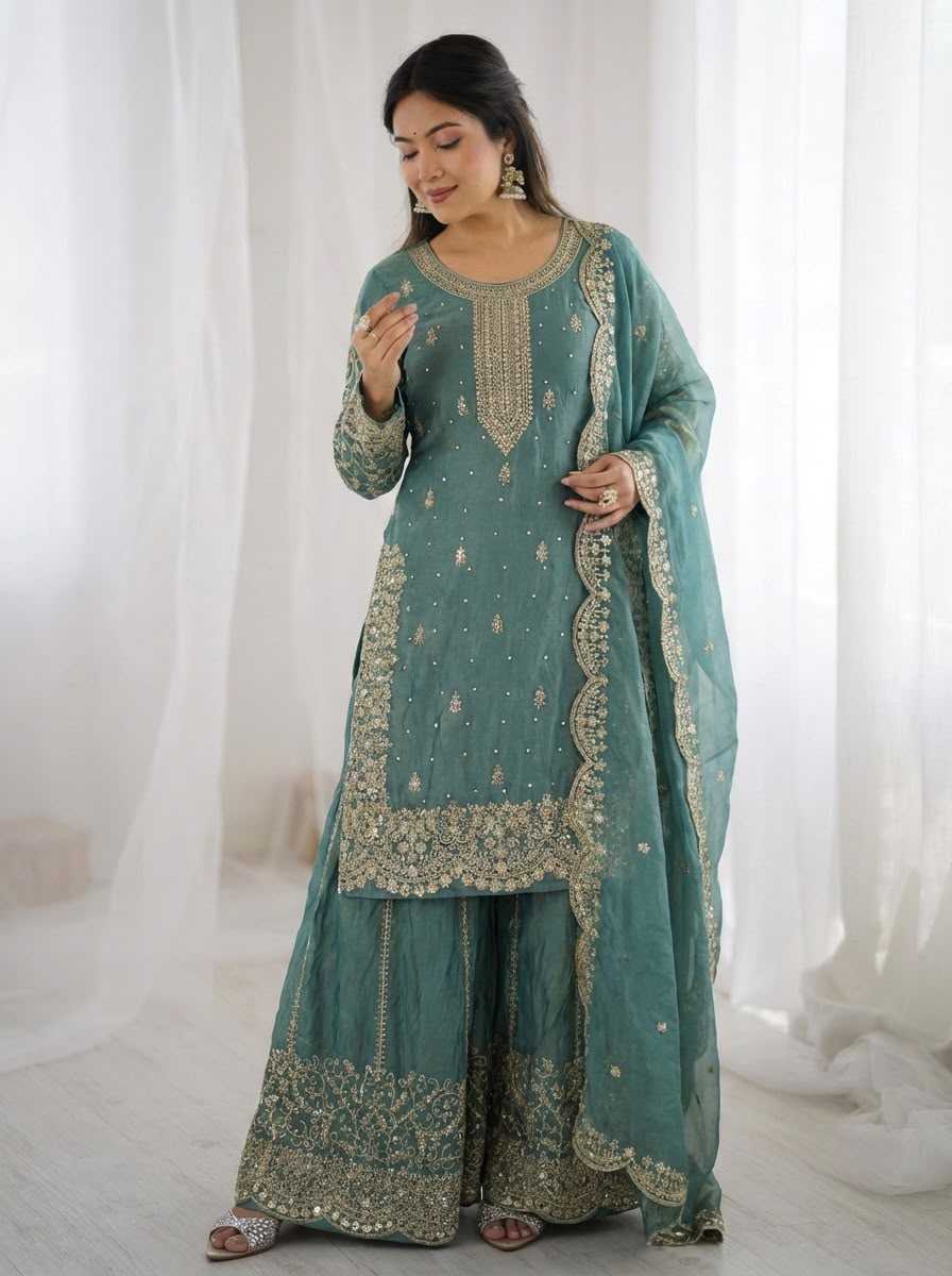 Fendy Embroidery Suit