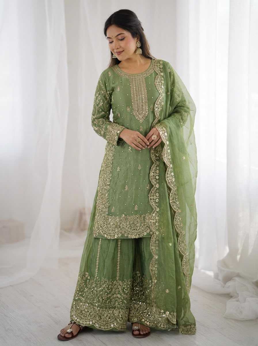 Fendy Embroidery Suit