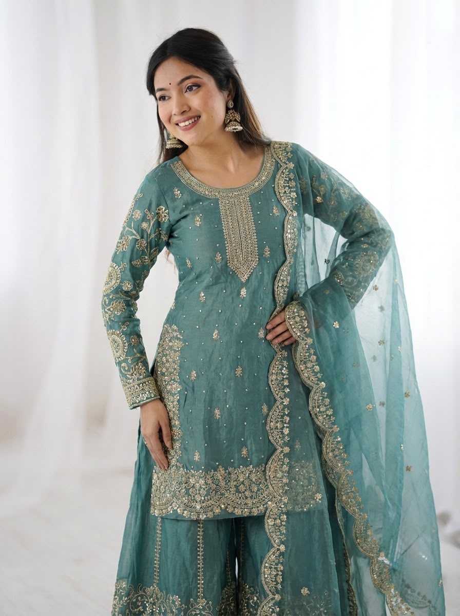 Fendy Embroidery Suit
