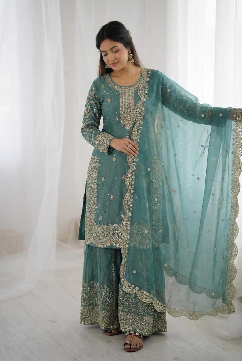 Fendy Embroidery Suit