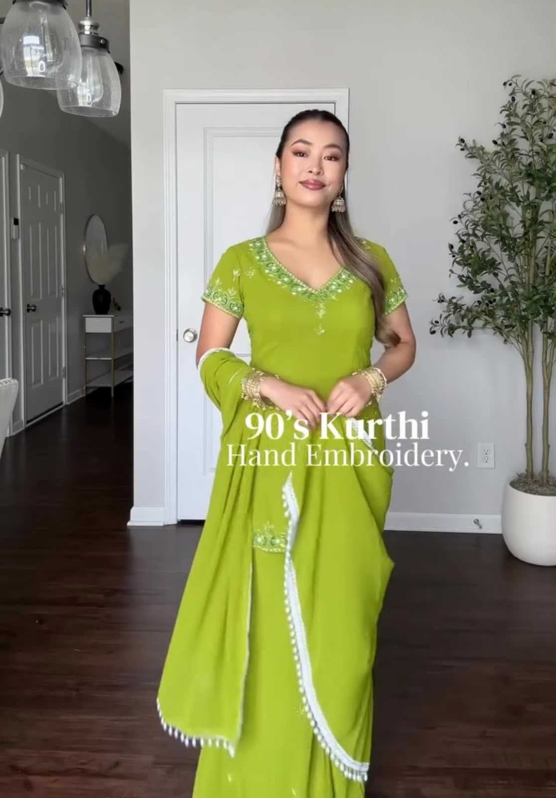 Faux Georgette Sharara Salwar Suit