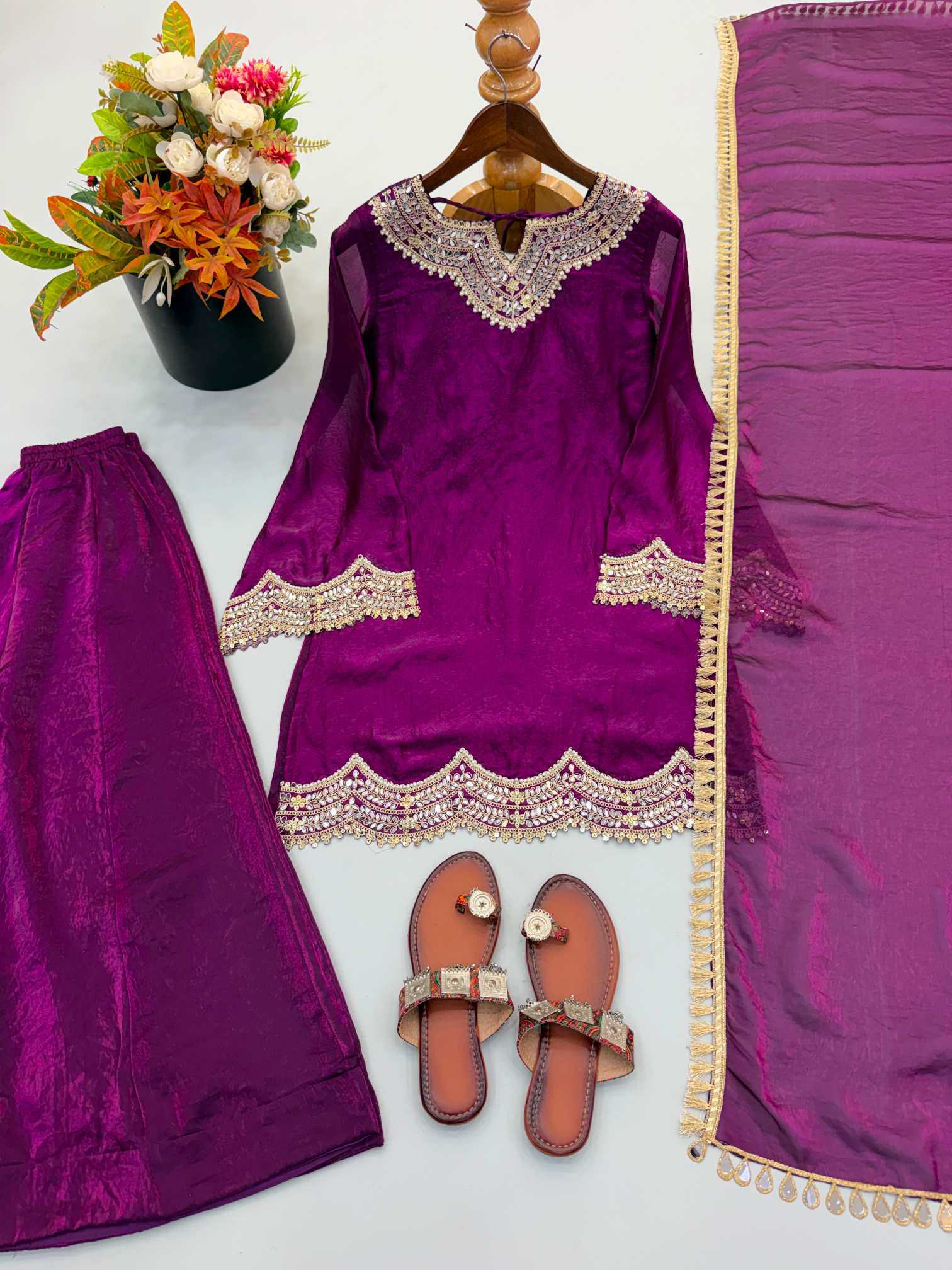 Embroidery Suit