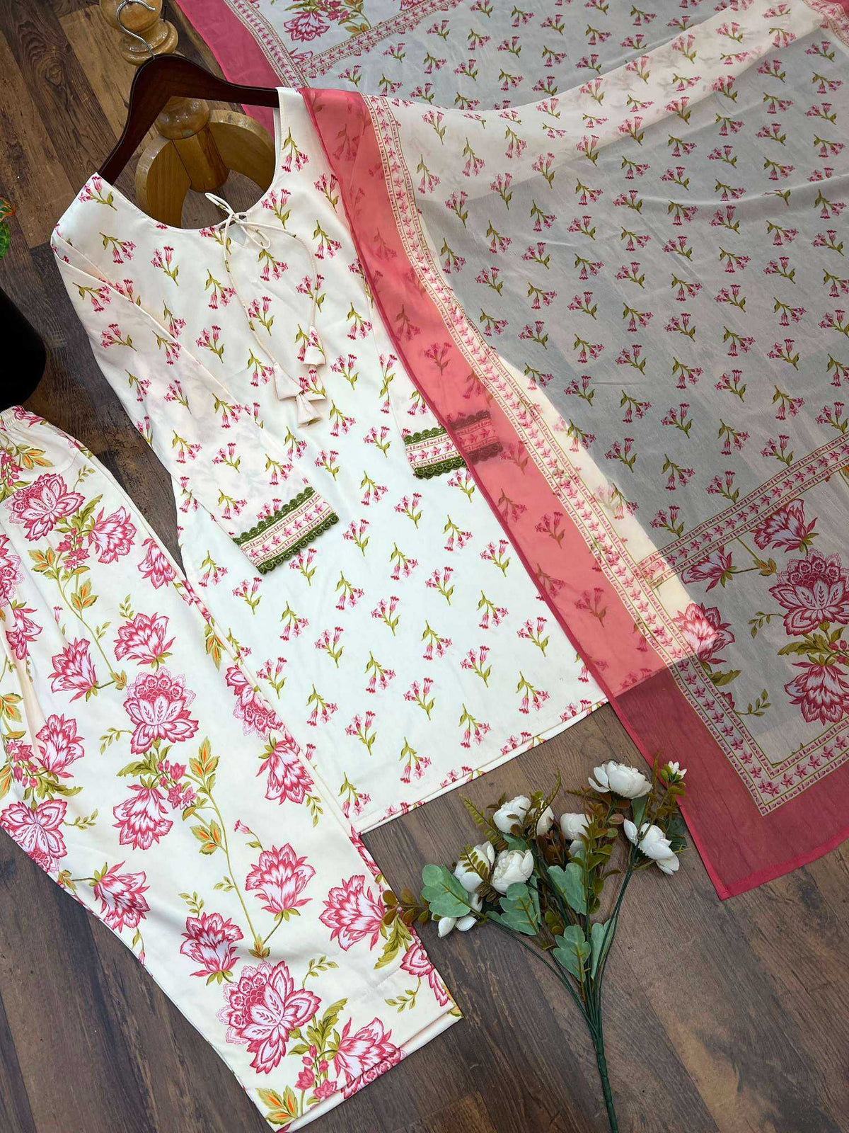 Muslin Party Wear Suit