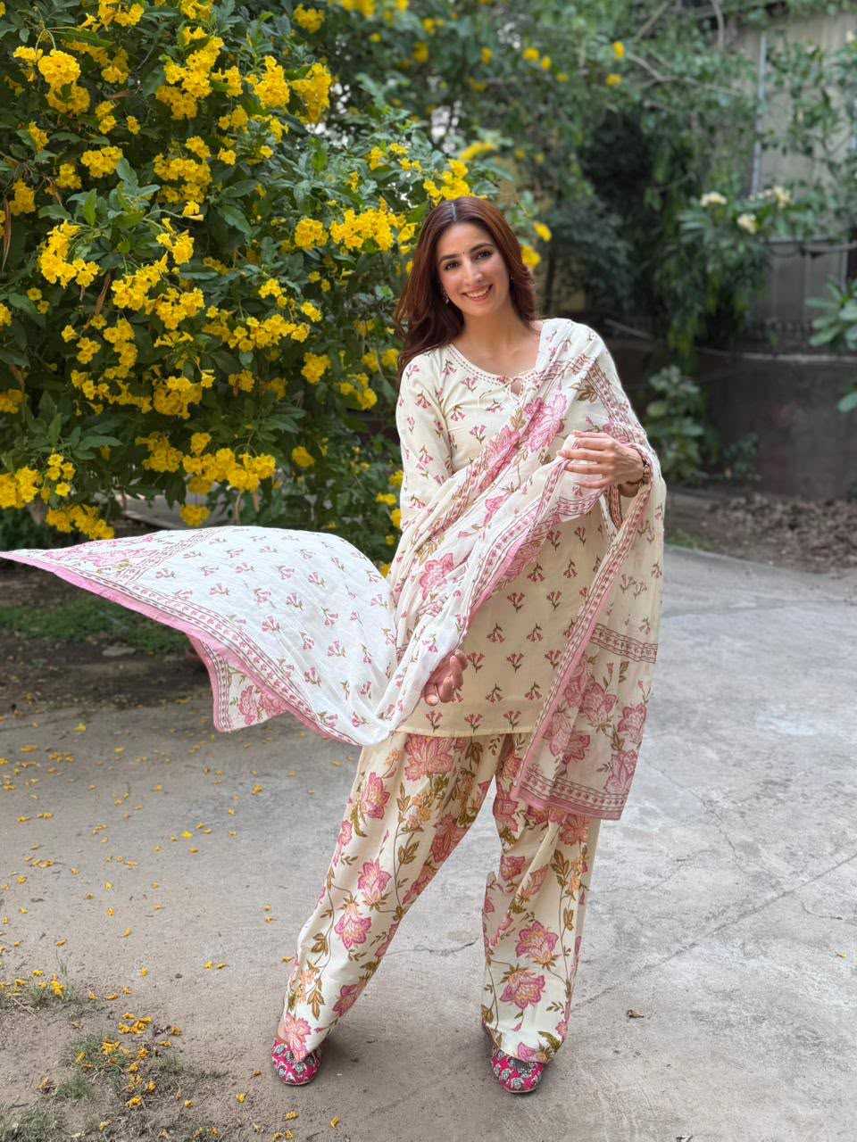 Muslin Party Wear Suit