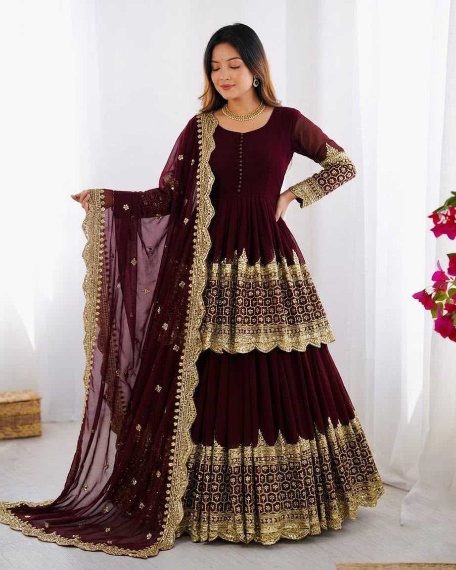 Embroidered Lehenga