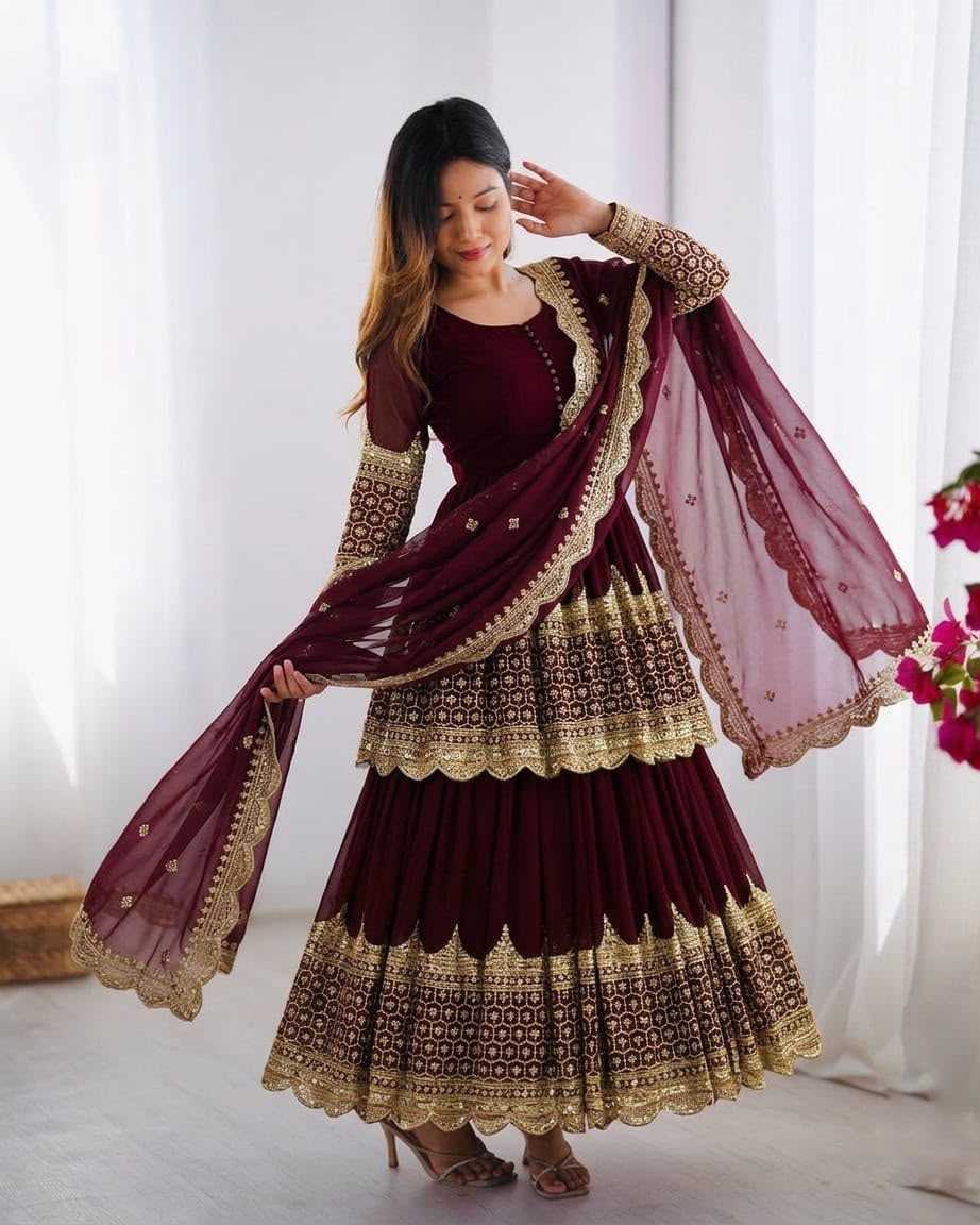 Embroidered Lehenga