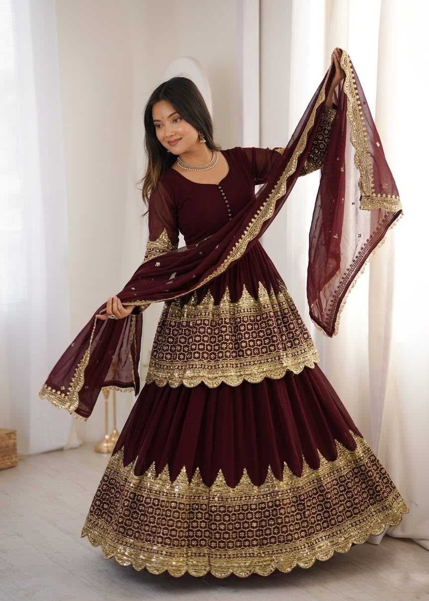 Embroidered Lehenga