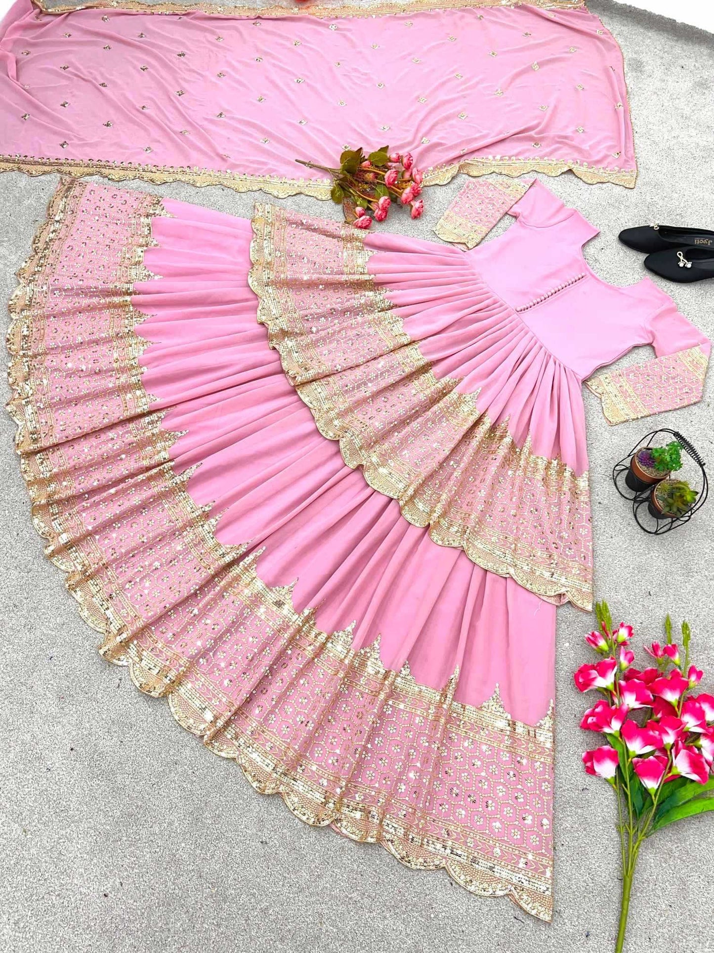 Embroidered Lehenga