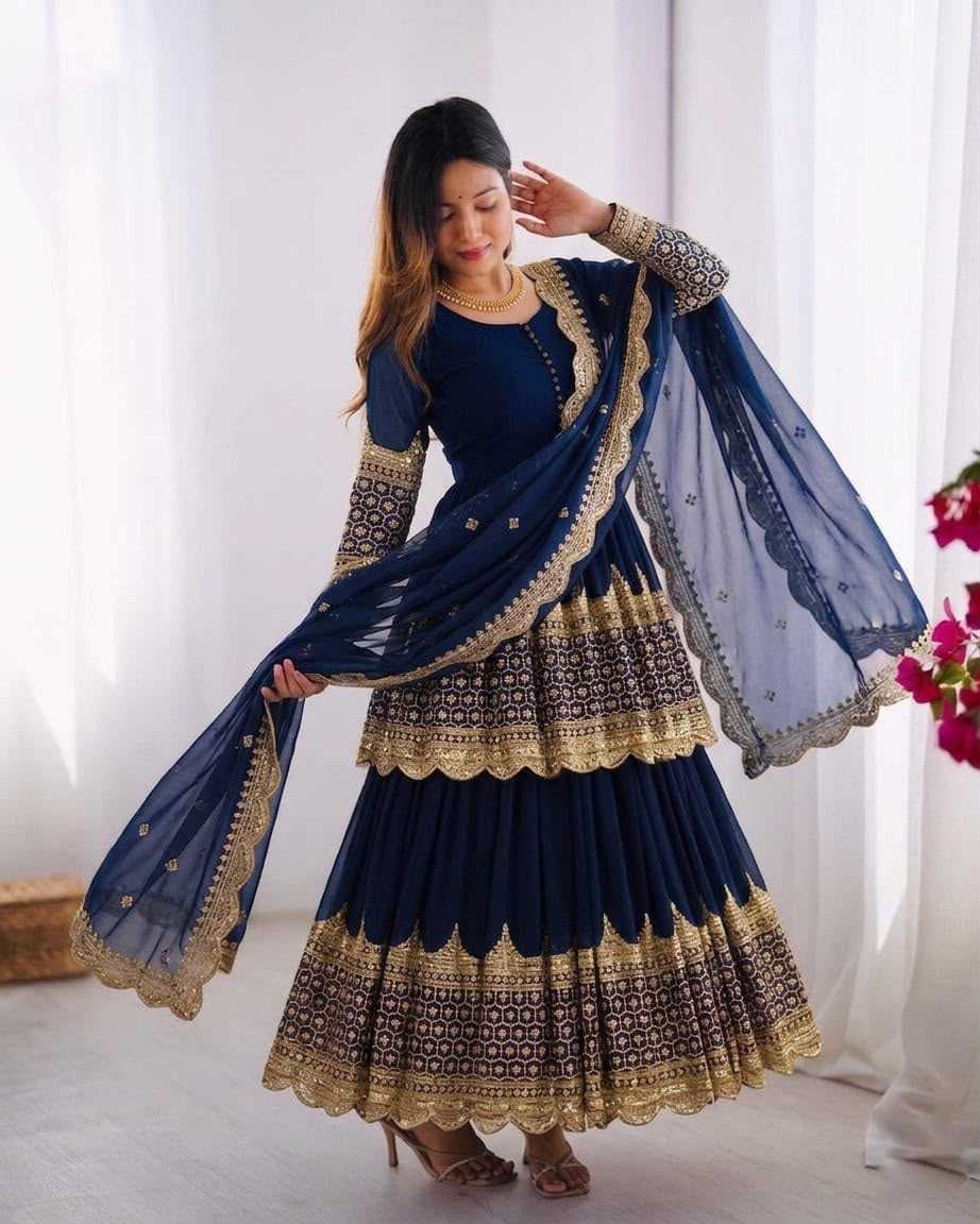 Embroidery Suit