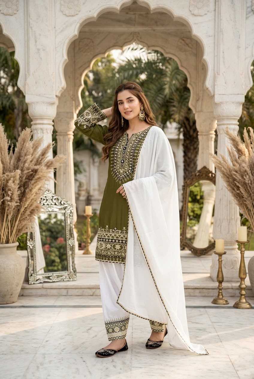 Heavy Silk Palazzo Suit