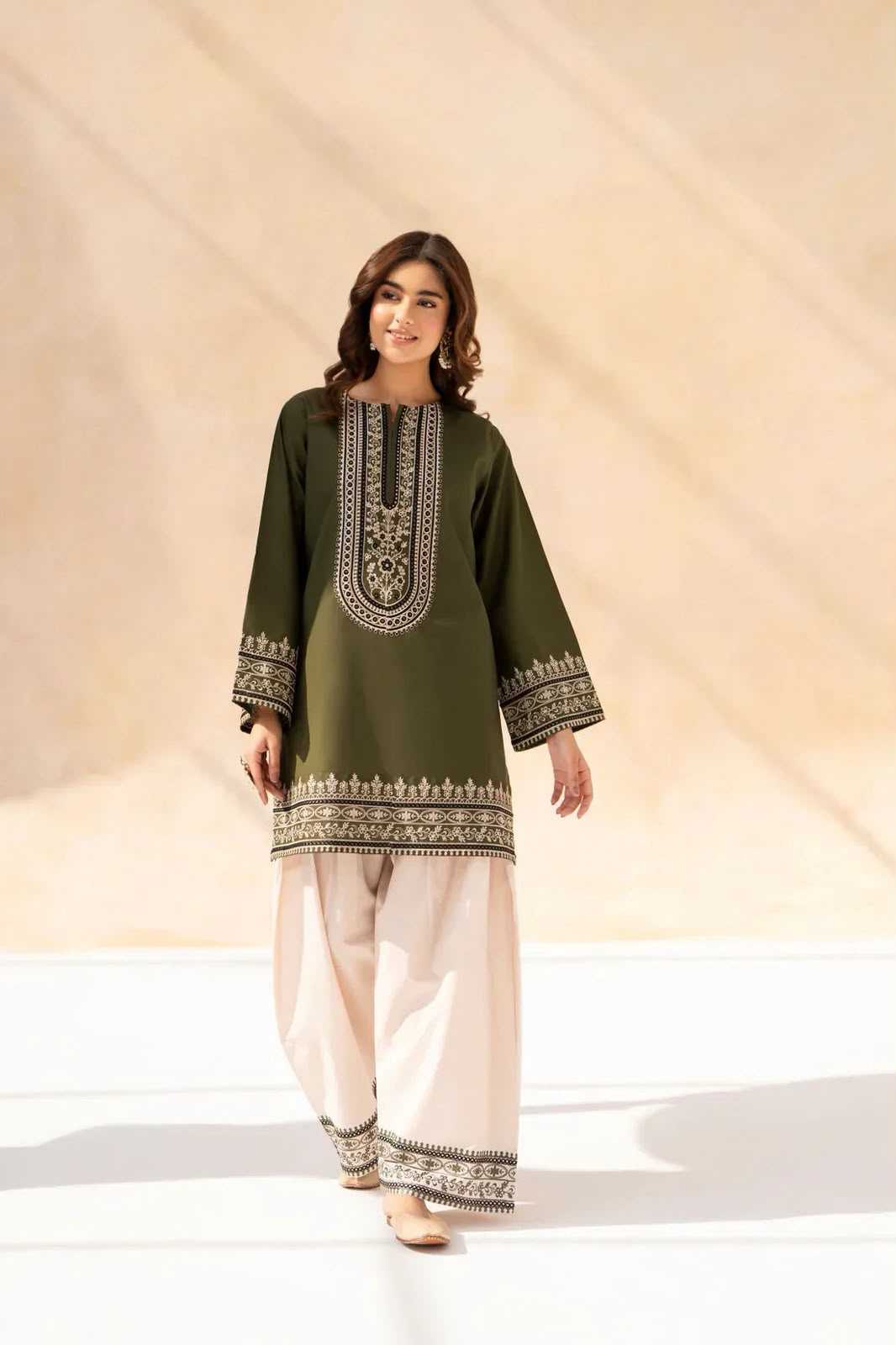 Heavy Silk Palazzo Suit