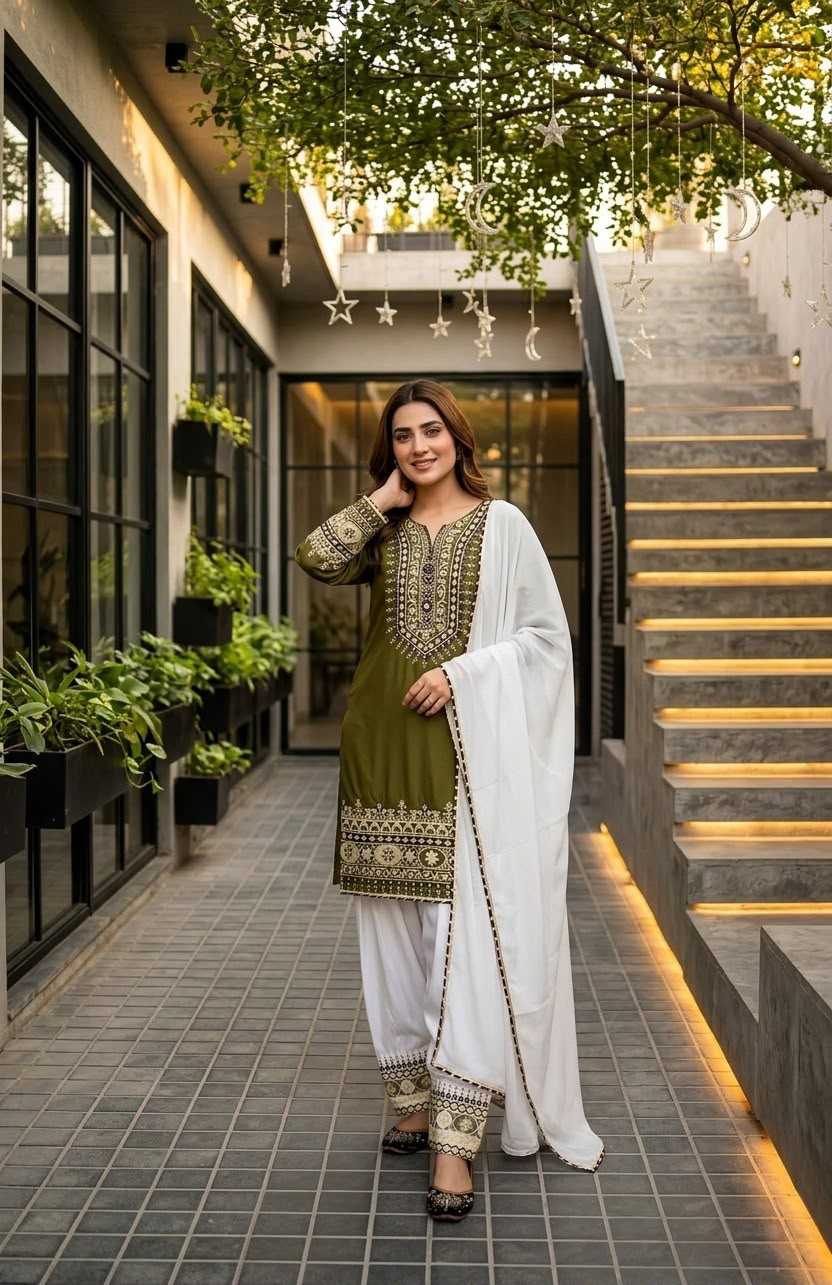 Heavy Silk Palazzo Suit