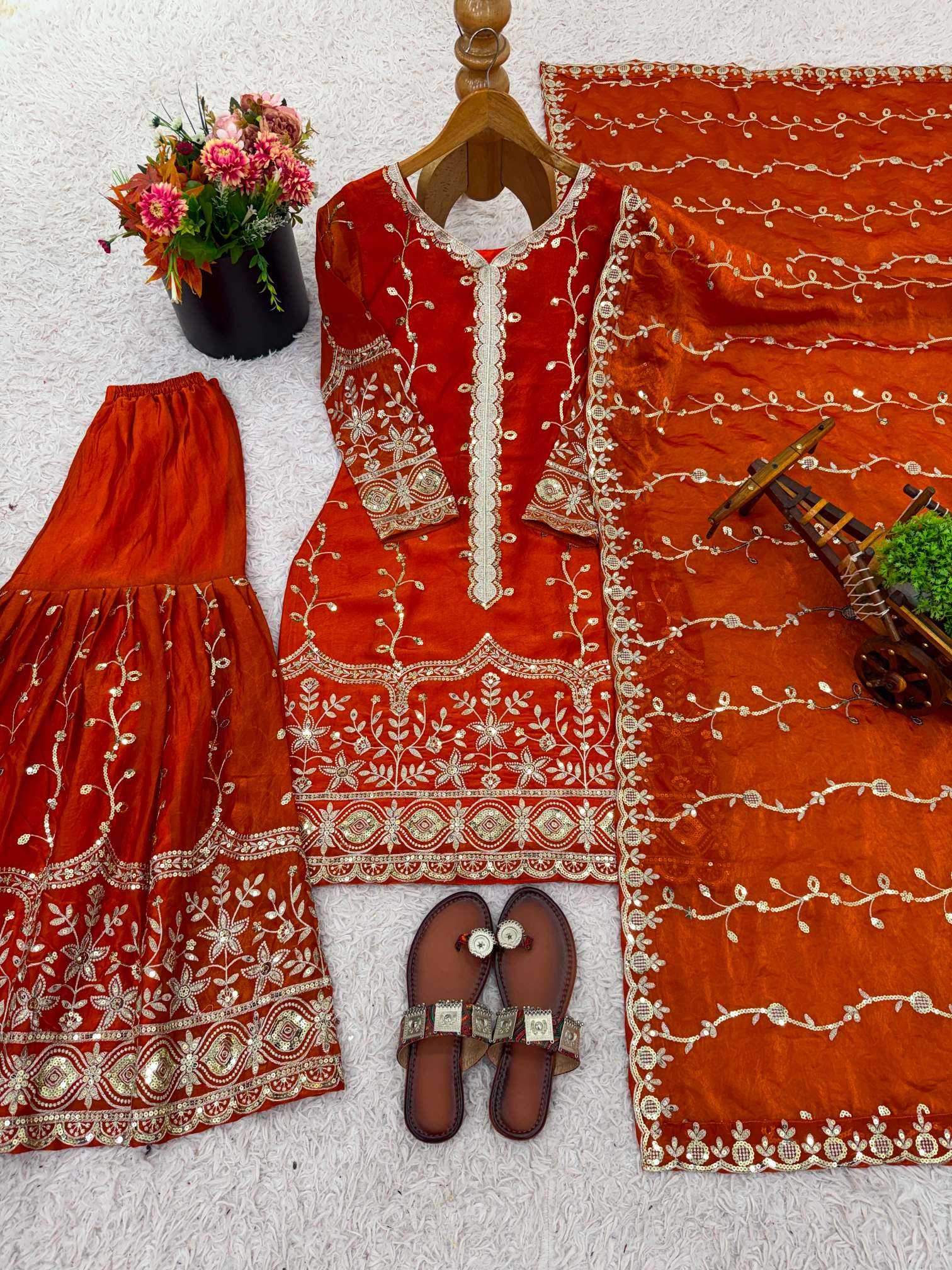 Embroidery Suit