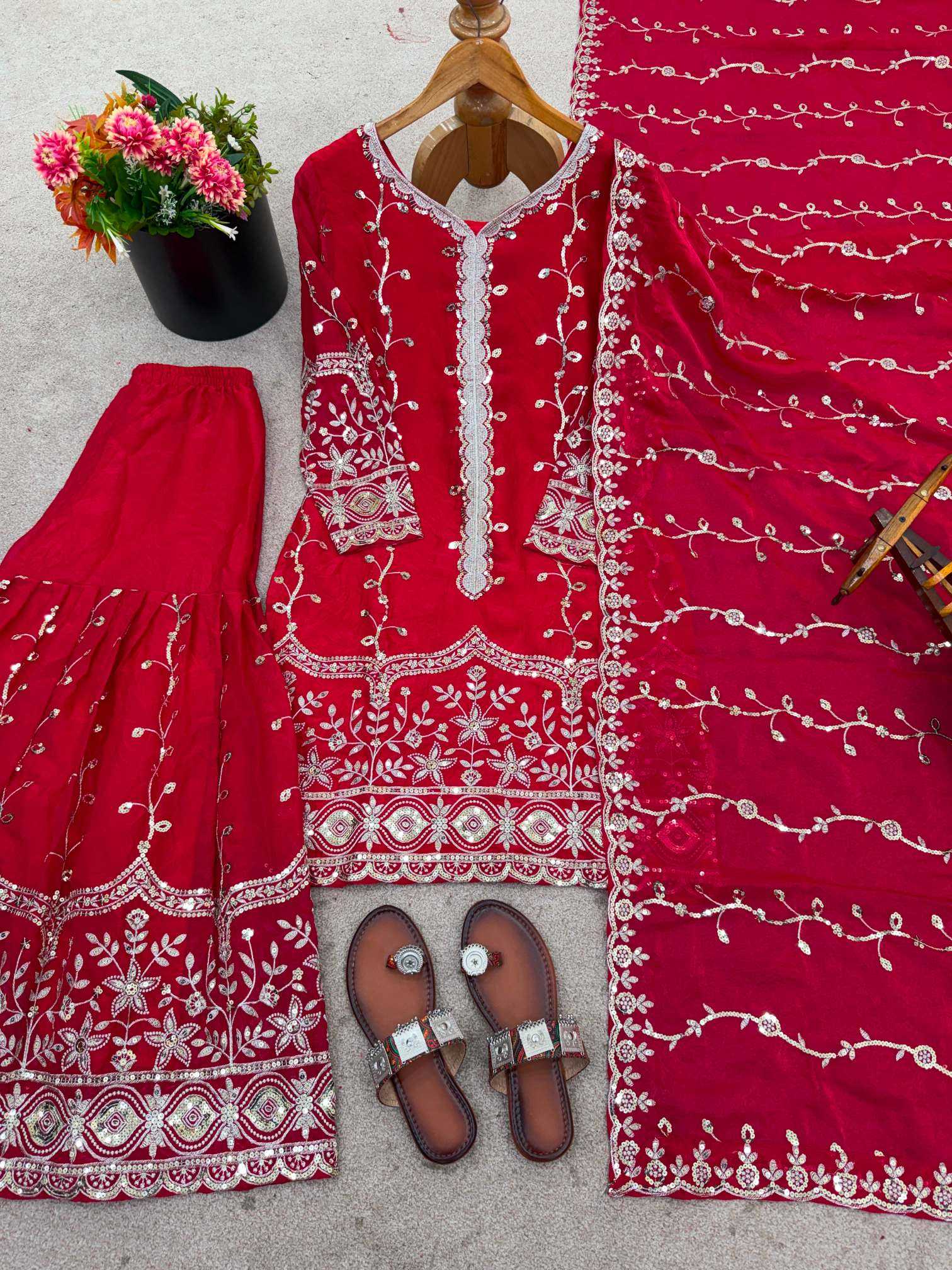 Embroidery Suit