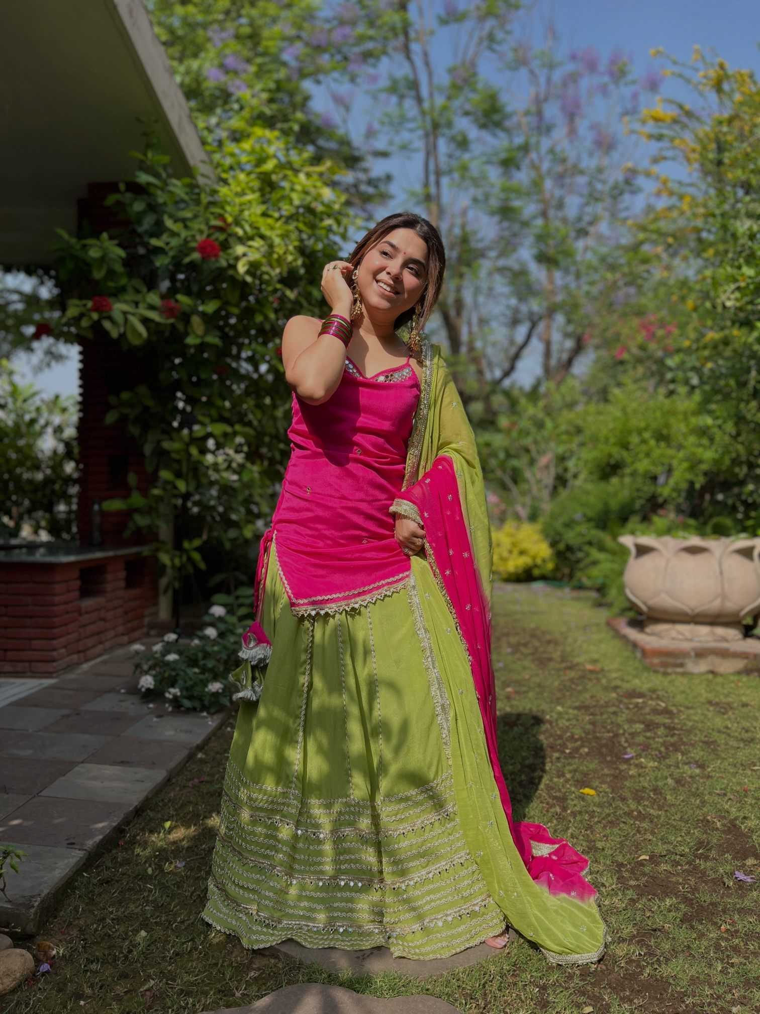 Silk Ladies Suit