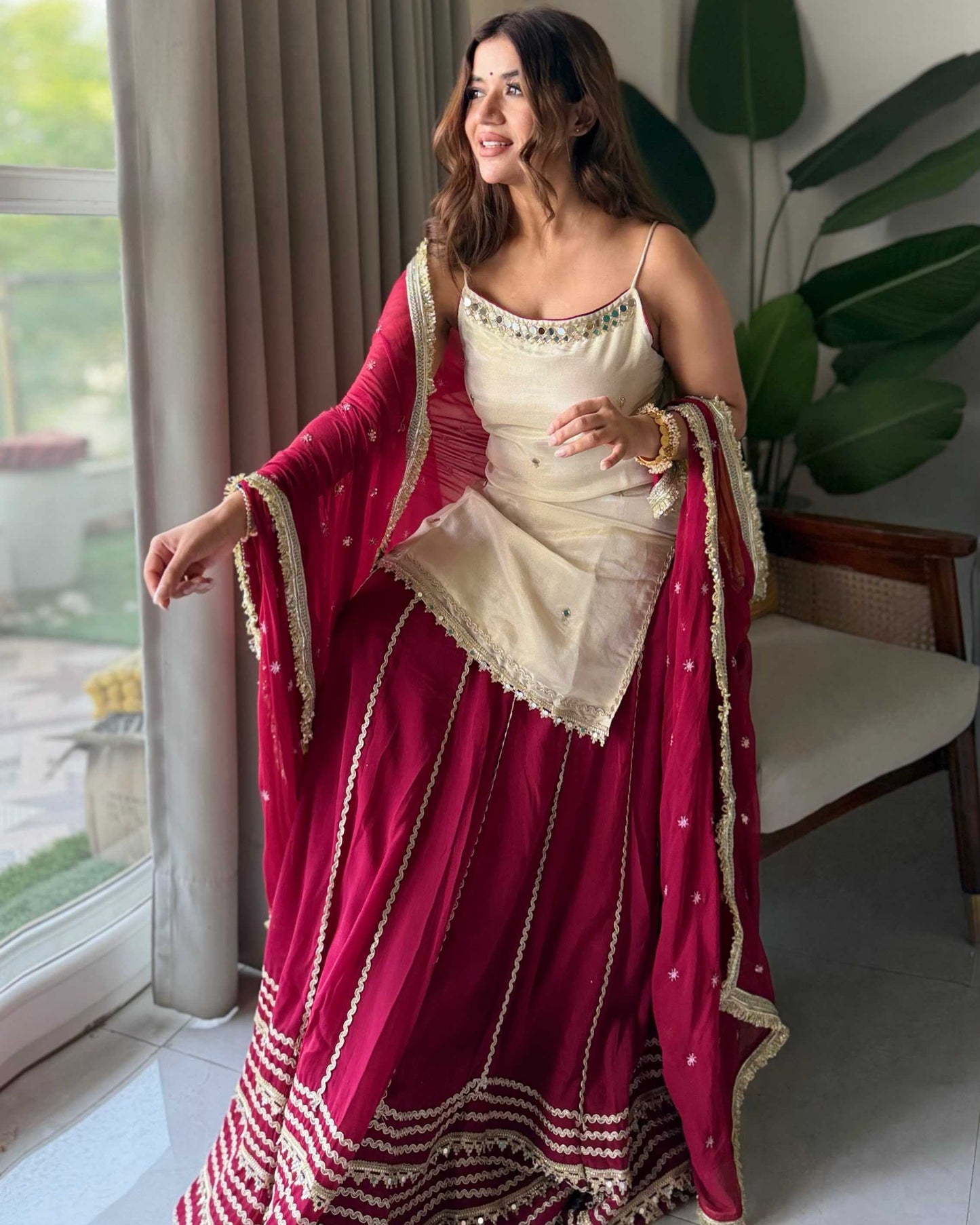 Silk Ladies Suit