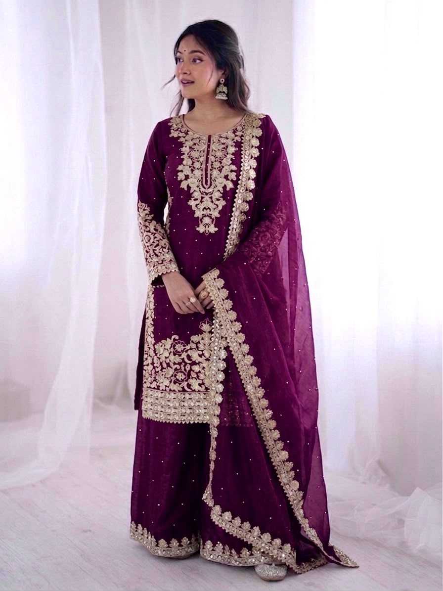Embroidery Suit