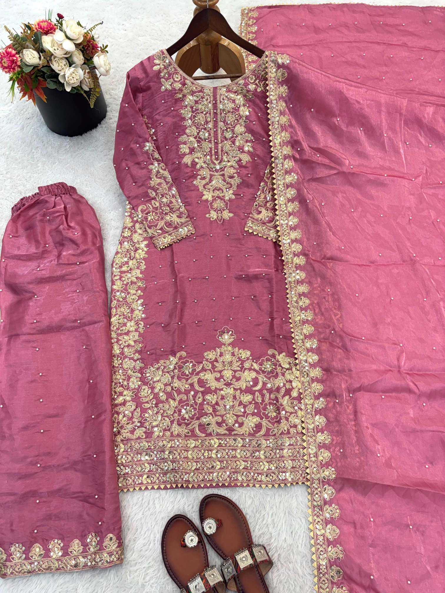 Embroidery Suit