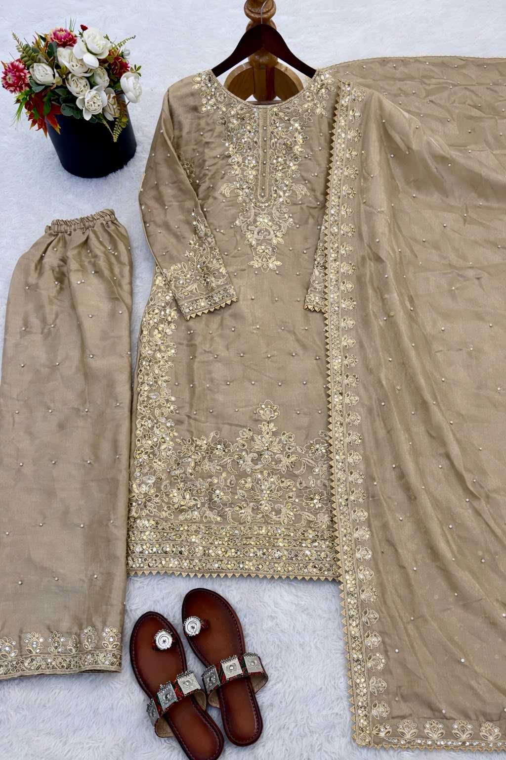 Embroidery Suit