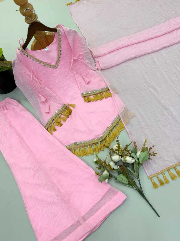 Crush Silk Cotton Suit