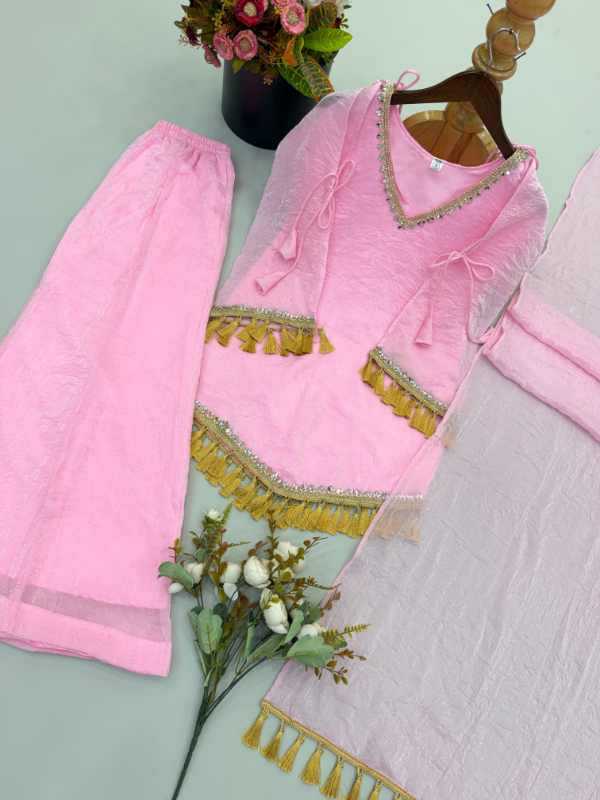 Crush Silk Cotton Suit