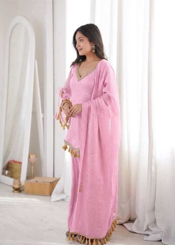 Crush Silk Cotton Suit