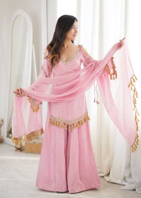 Crush Silk Cotton Suit