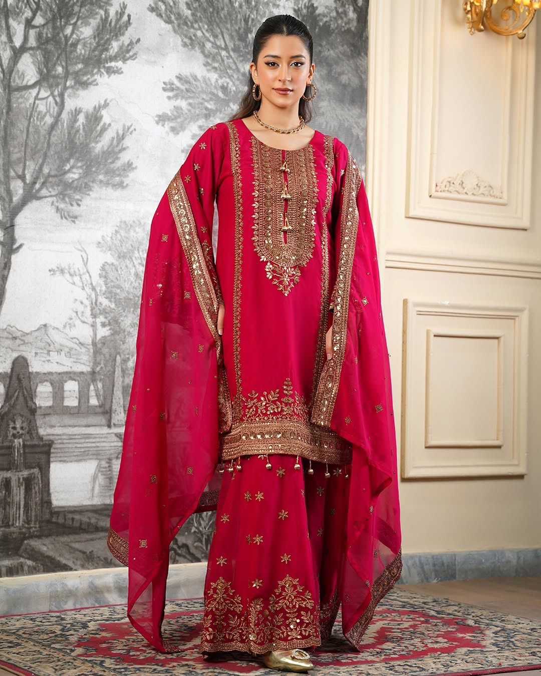 Fendy Sharara Salwar Suit