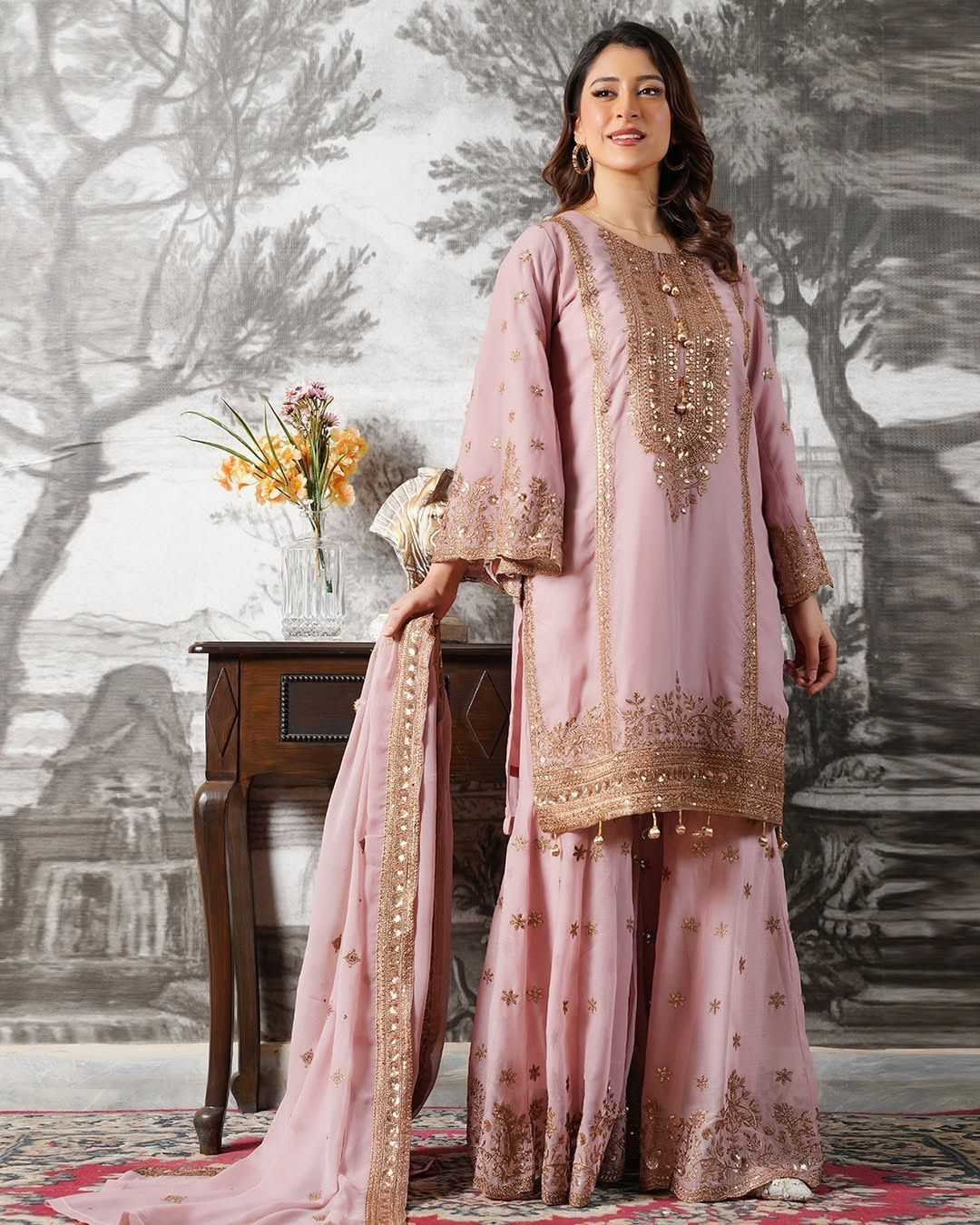 Fendy Sharara Salwar Suit